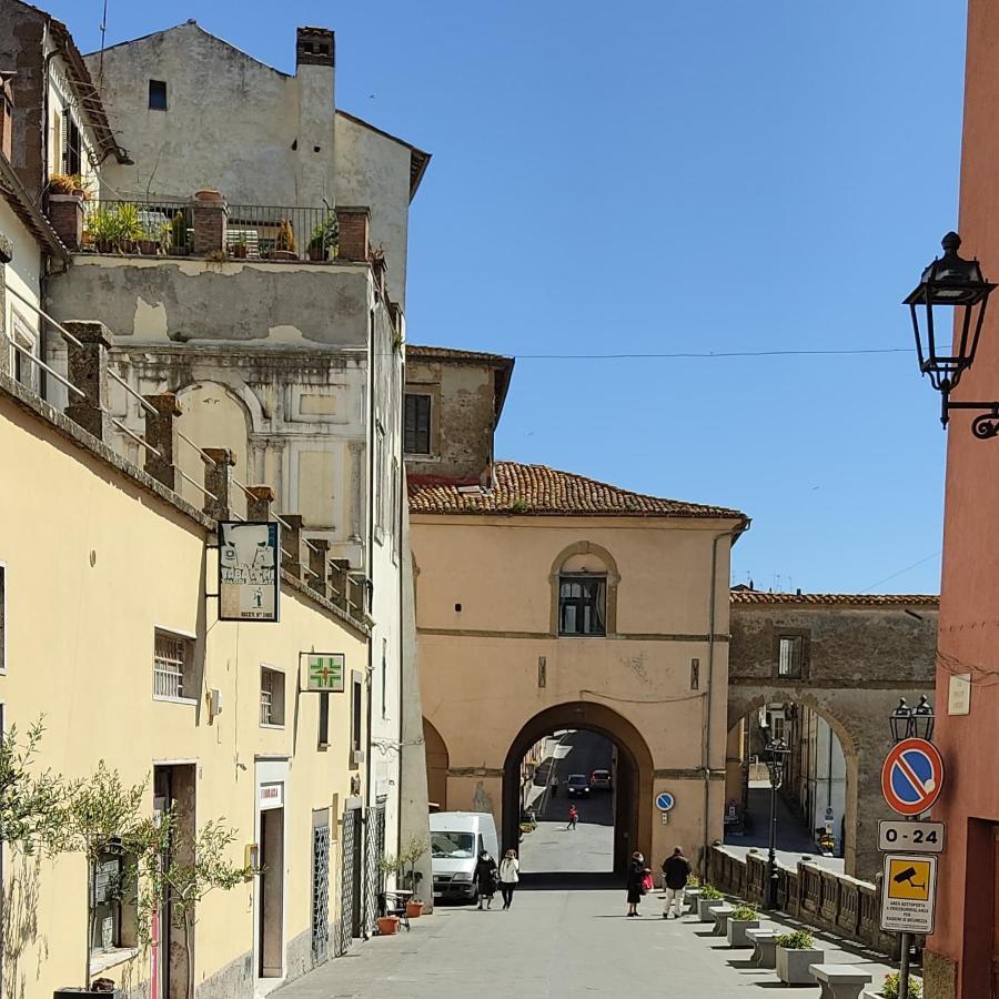 La Chascona Di Farnese Casa Di Tufo Nel Borgo Apartment Luaran gambar