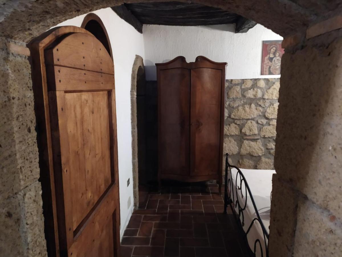 La Chascona Di Farnese Casa Di Tufo Nel Borgo Apartment Luaran gambar