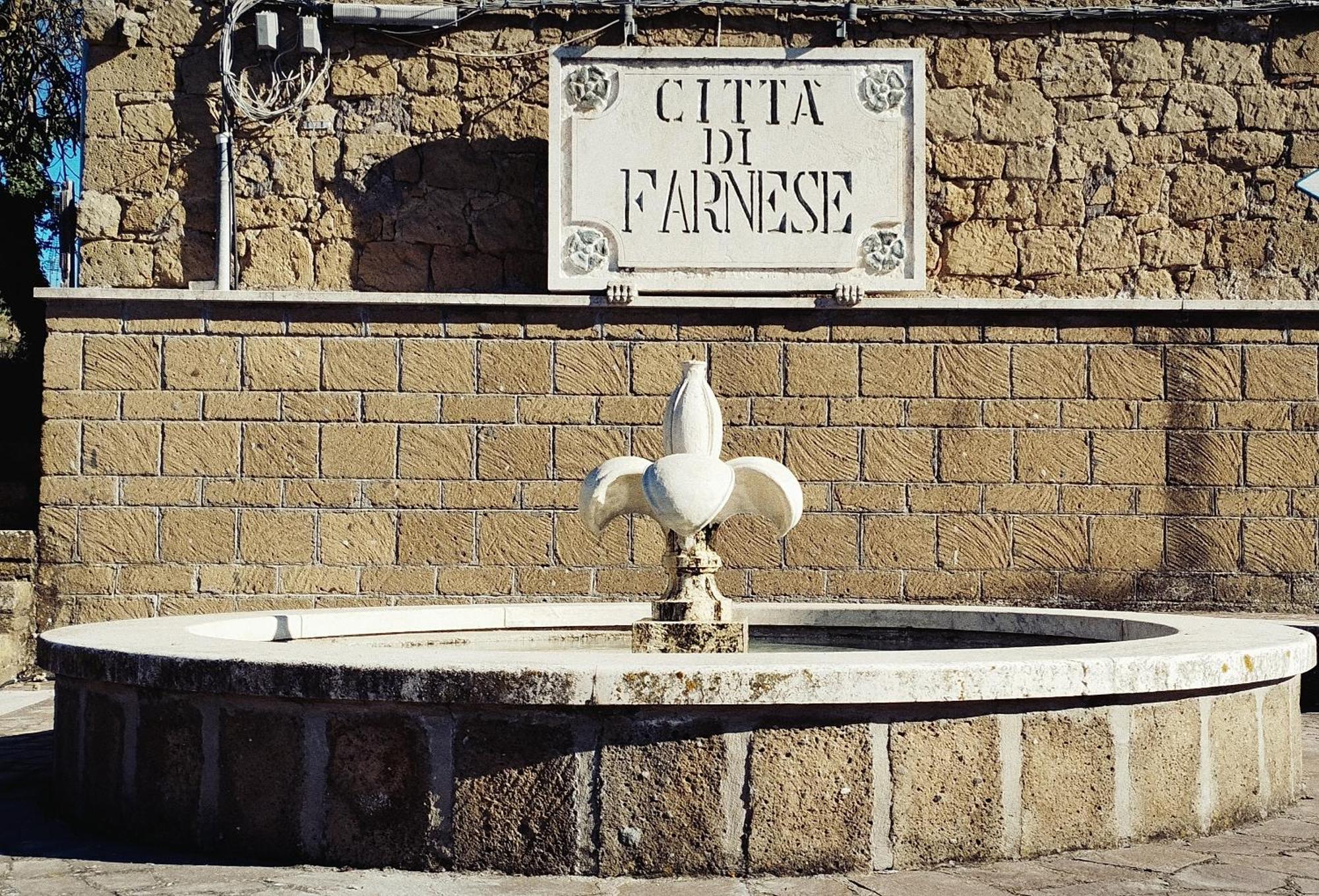 La Chascona Di Farnese Casa Di Tufo Nel Borgo Apartment Luaran gambar